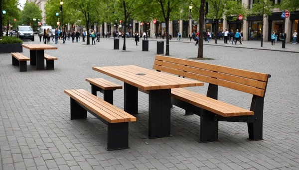Mobilier urbain : des solutions durables pour vos espaces publics
